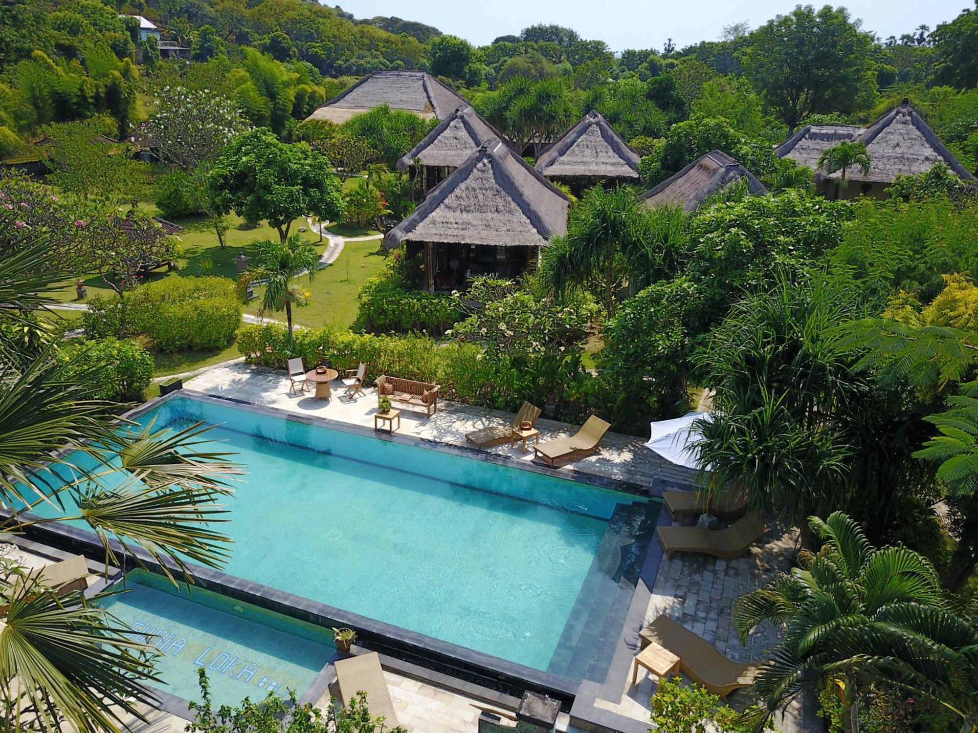Sunia Loka Bungalows & Dive Center เปมูเตรัน ภายนอก รูปภาพ